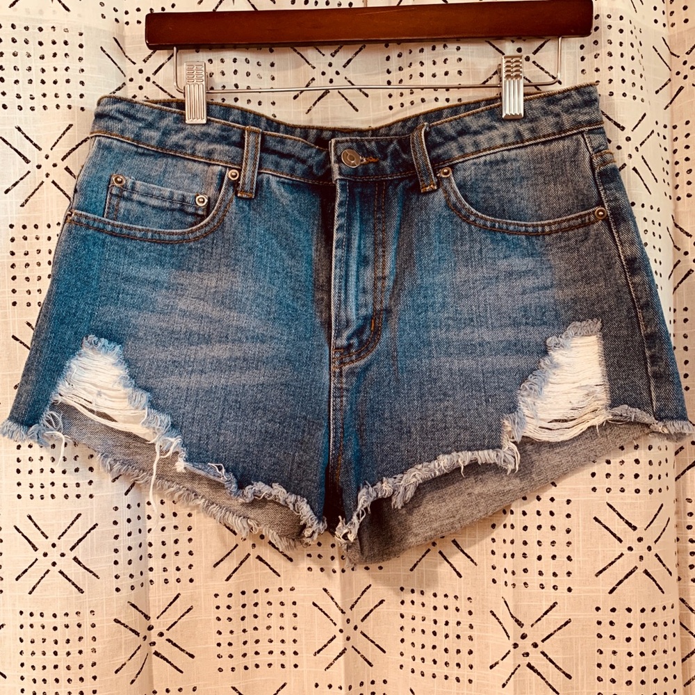 Forever 21 Denim Cut Off Shorts